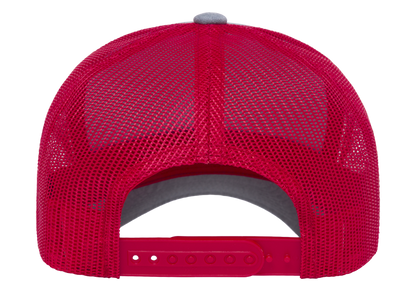 Yupoong 6606T Retro Trucker Hat Baseball Cap with Mesh Back, 2-Tone Colors - YP Classics