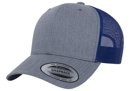 Yupoong 6606T Retro Trucker Hat Baseball Cap with Mesh Back, 2-Tone Colors - YP Classics