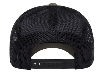 Yupoong 6606T Retro Trucker Hat Baseball Cap with Mesh Back, 2-Tone Colors - YP Classics