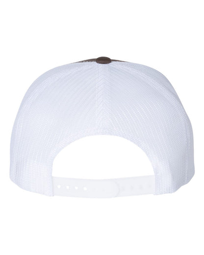 YP Classics, Yupoong 6006 Flat Bill Trucker Cap - 6006
