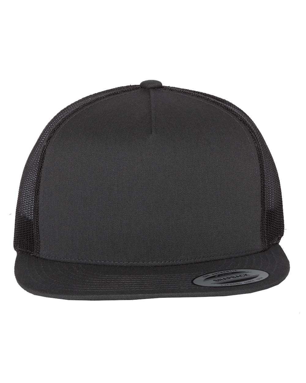 YP Classics, Yupoong 6006 Flat Bill Trucker Cap - 6006