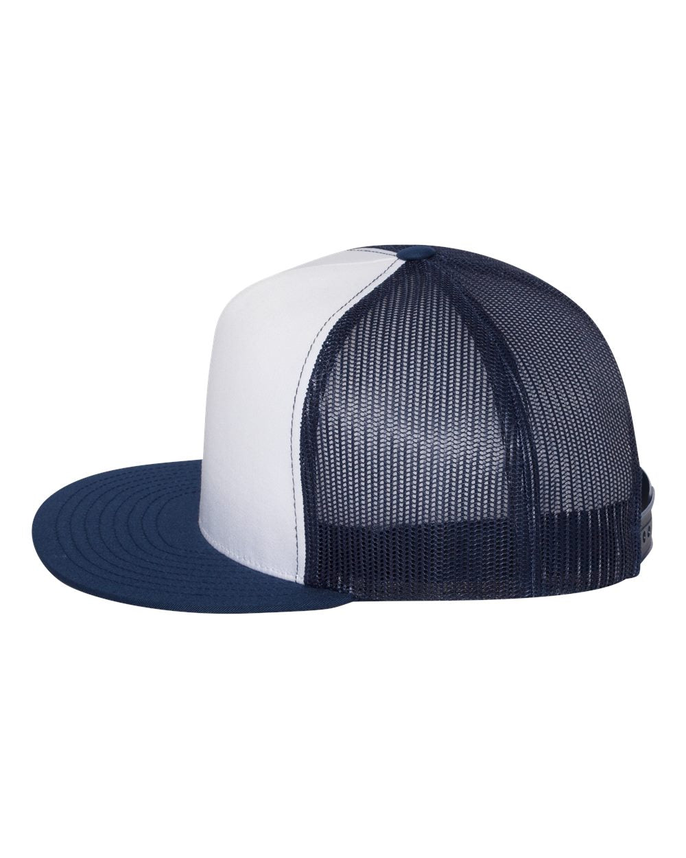 YP Classics, Yupoong 6006 Flat Bill Trucker Cap - 6006