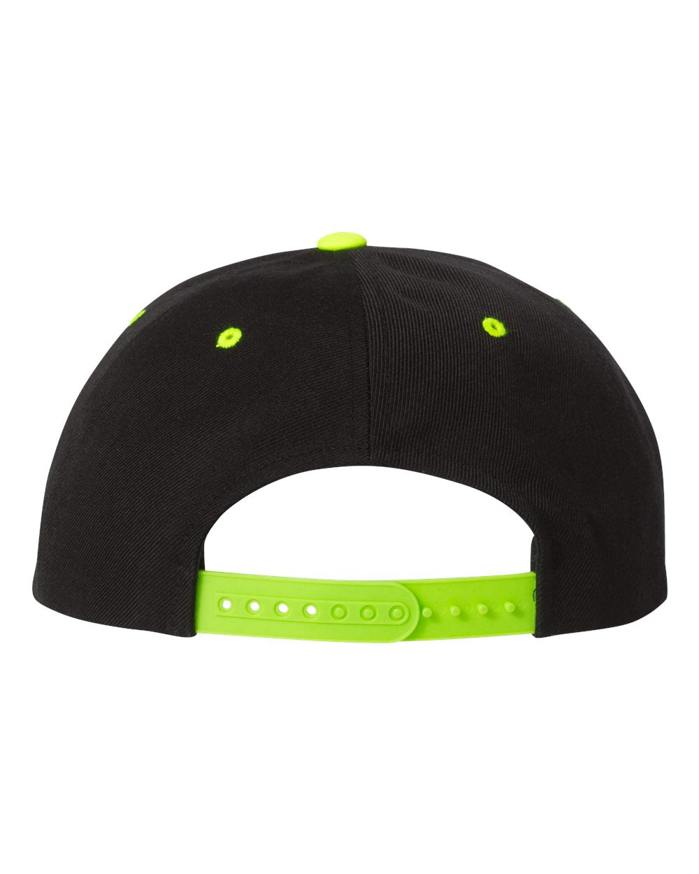 YP Classics Yupoong 6089 Premium Flat Bill Snapback Cap - 6089M