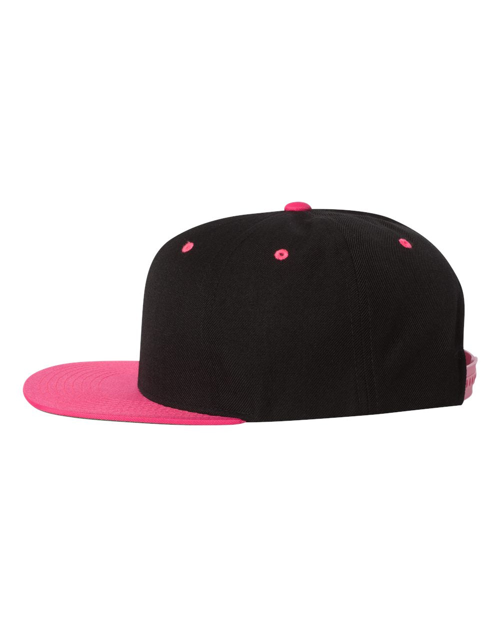 YP Classics Yupoong 6089 Premium Flat Bill Snapback Cap - 6089M