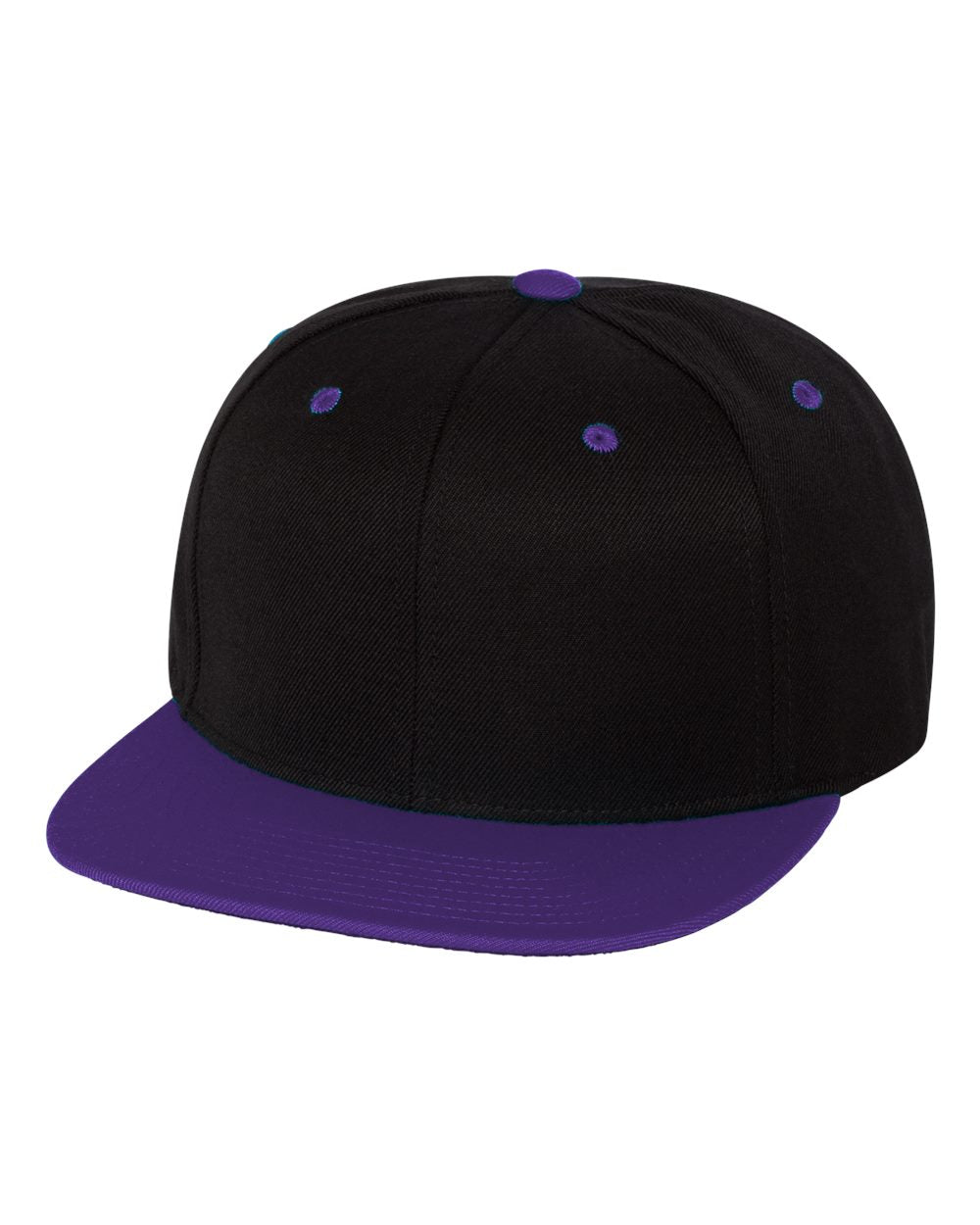 YP Classics Yupoong 6089 Premium Flat Bill Snapback Cap - 6089M