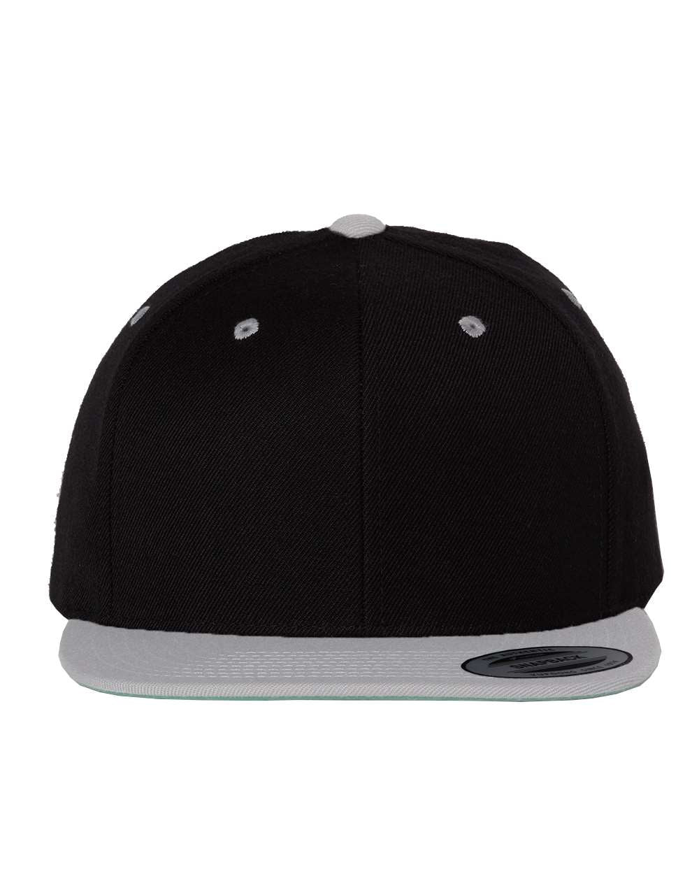 YP Classics Yupoong 6089 Premium Flat Bill Snapback Cap - 6089M