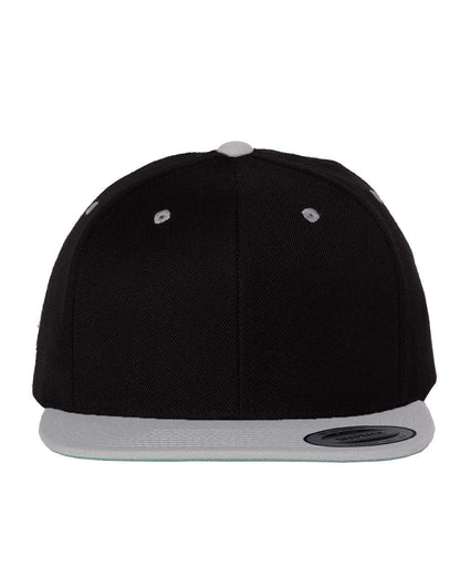 YP Classics Yupoong 6089 Premium Flat Bill Snapback Cap - 6089M