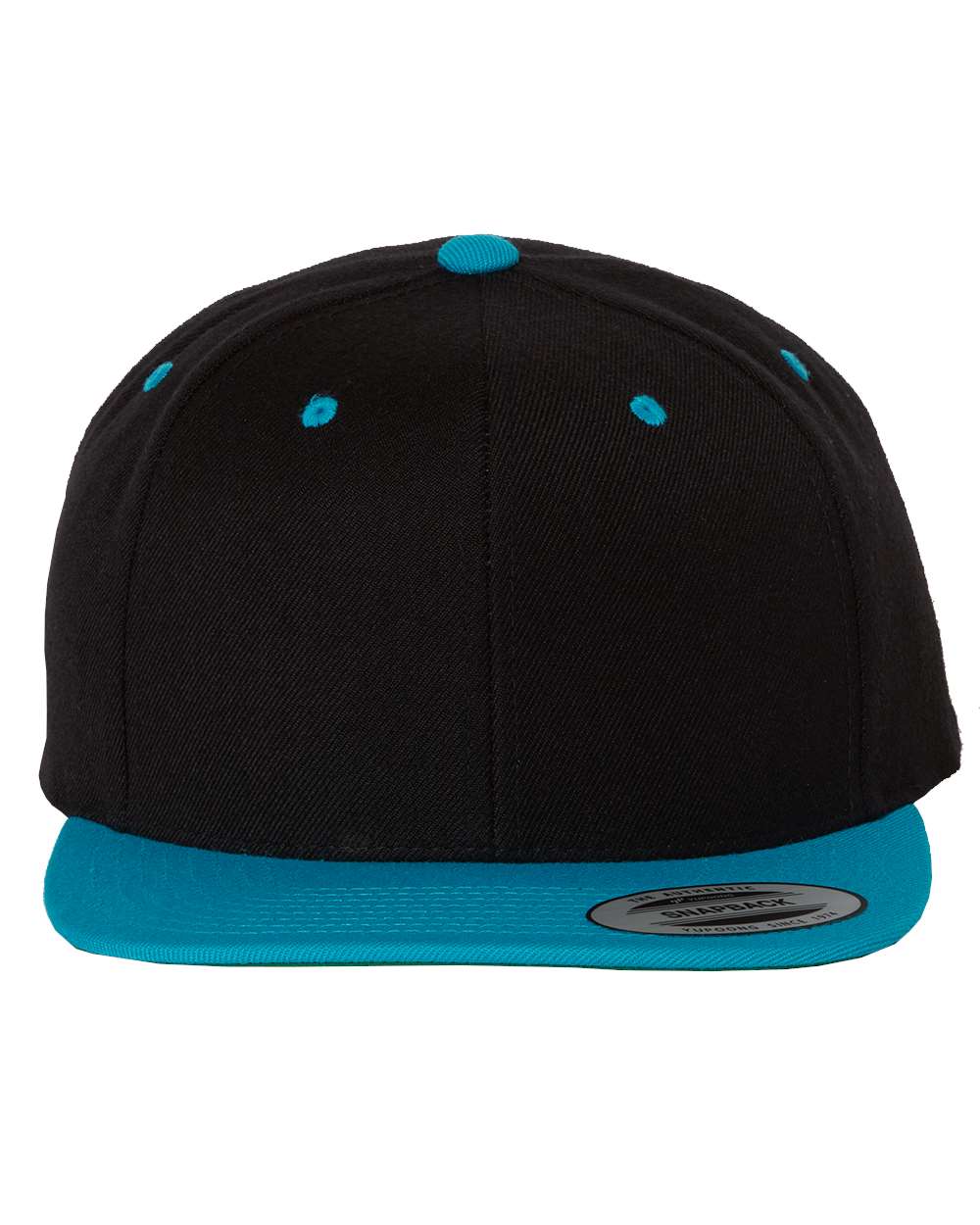YP Classics Yupoong 6089 Premium Flat Bill Snapback Cap - 6089M