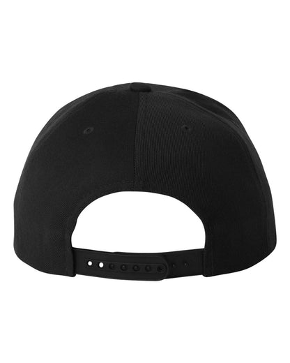 YP Classics Yupoong 6089 Premium Flat Bill Snapback Cap - 6089M