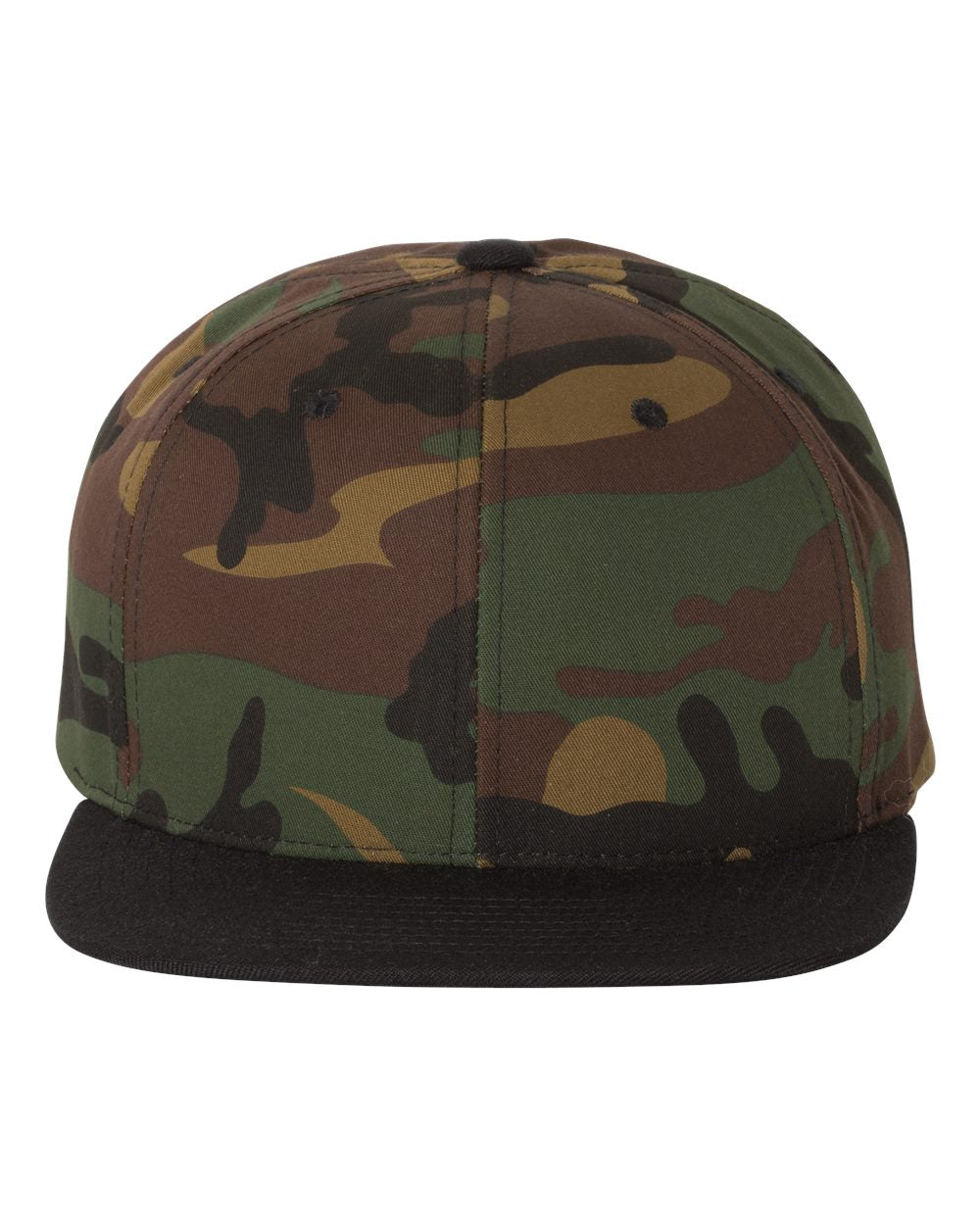 YP Classics Yupoong 6089 Premium Flat Bill Snapback Cap - 6089M