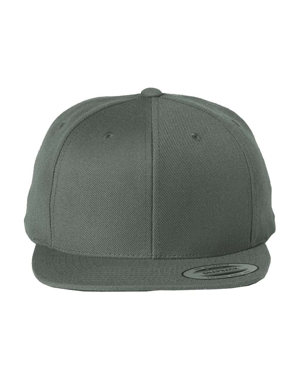 YP Classics Yupoong 6089 Premium Flat Bill Snapback Cap - 6089M