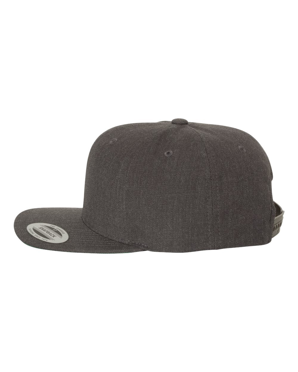 YP Classics Yupoong 6089 Premium Flat Bill Snapback Cap - 6089M