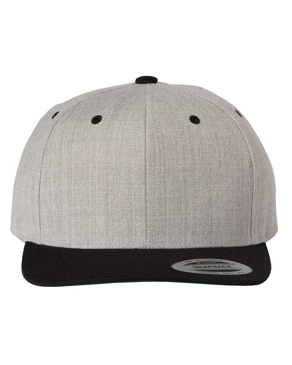 YP Classics Yupoong 6089 Premium Flat Bill Snapback Cap - 6089M