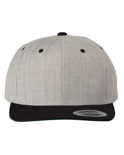 YP Classics Yupoong 6089 Premium Flat Bill Snapback Cap - 6089M
