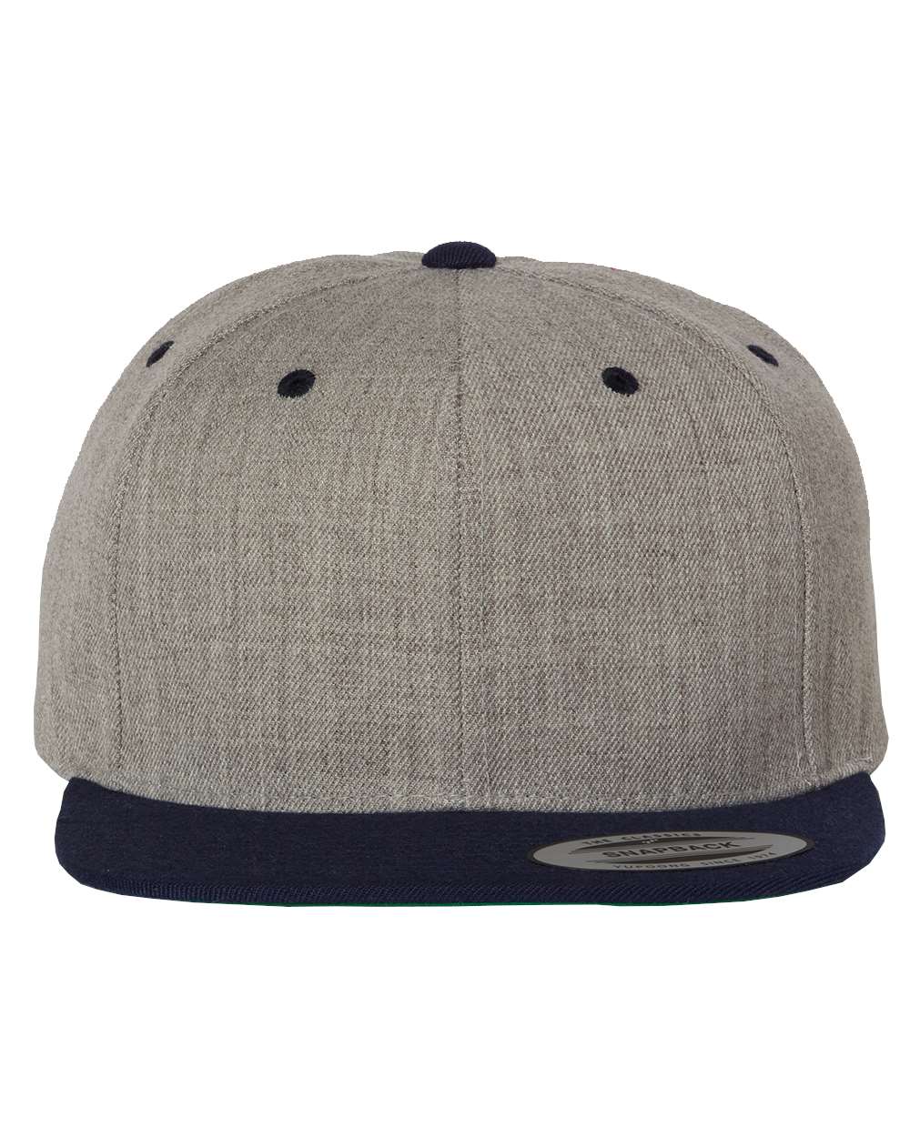 YP Classics Yupoong 6089 Premium Flat Bill Snapback Cap - 6089M