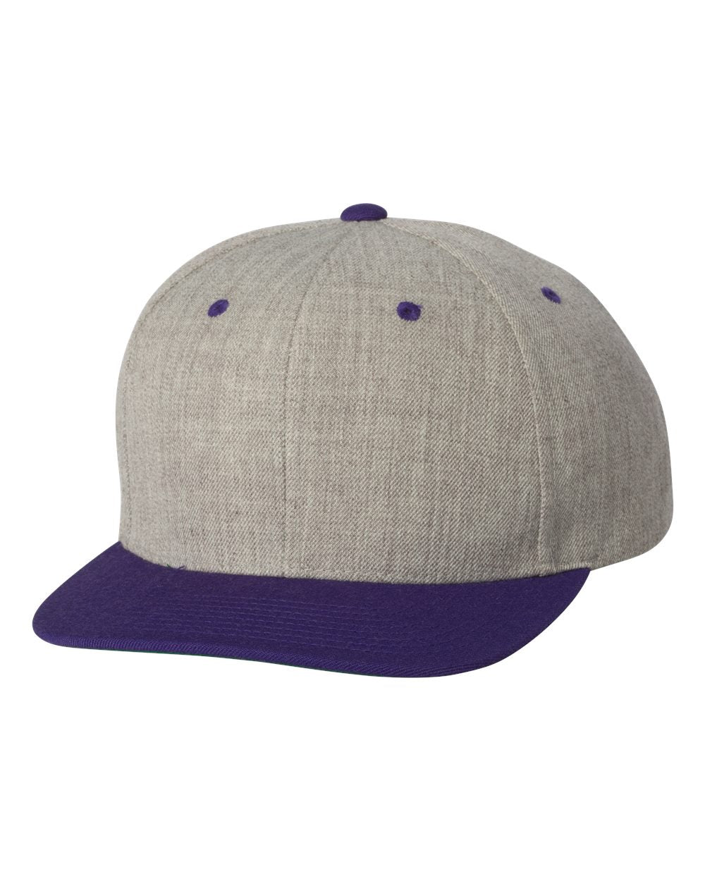 YP Classics Yupoong 6089 Premium Flat Bill Snapback Cap - 6089M