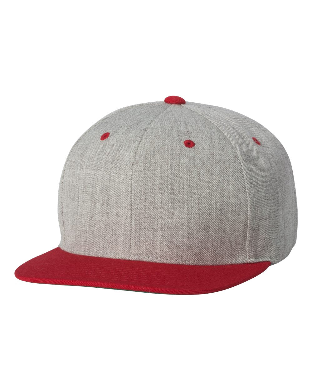 YP Classics Yupoong 6089 Premium Flat Bill Snapback Cap - 6089M