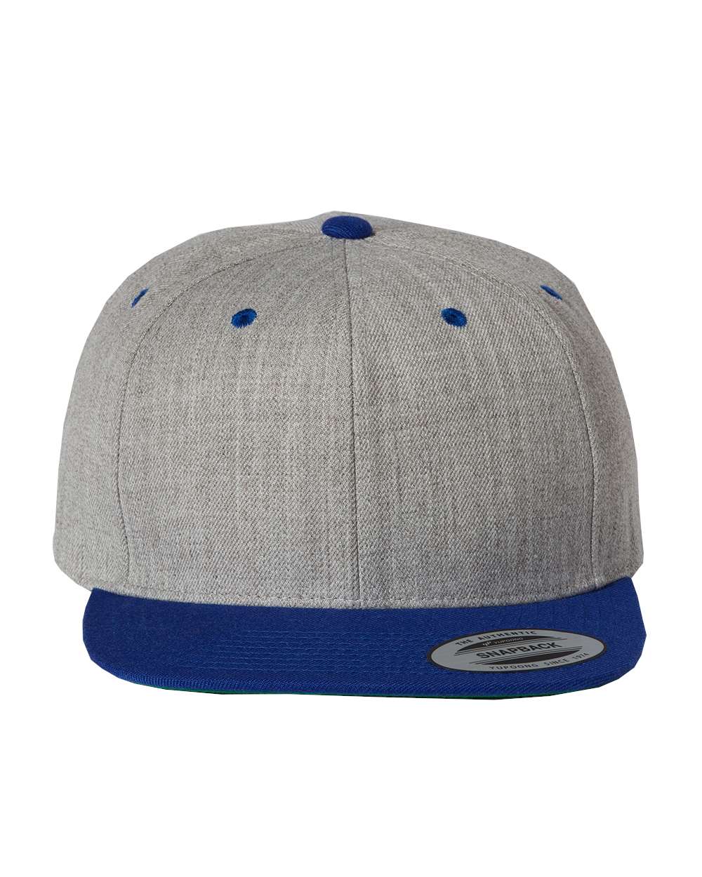 YP Classics Yupoong 6089 Premium Flat Bill Snapback Cap - 6089M