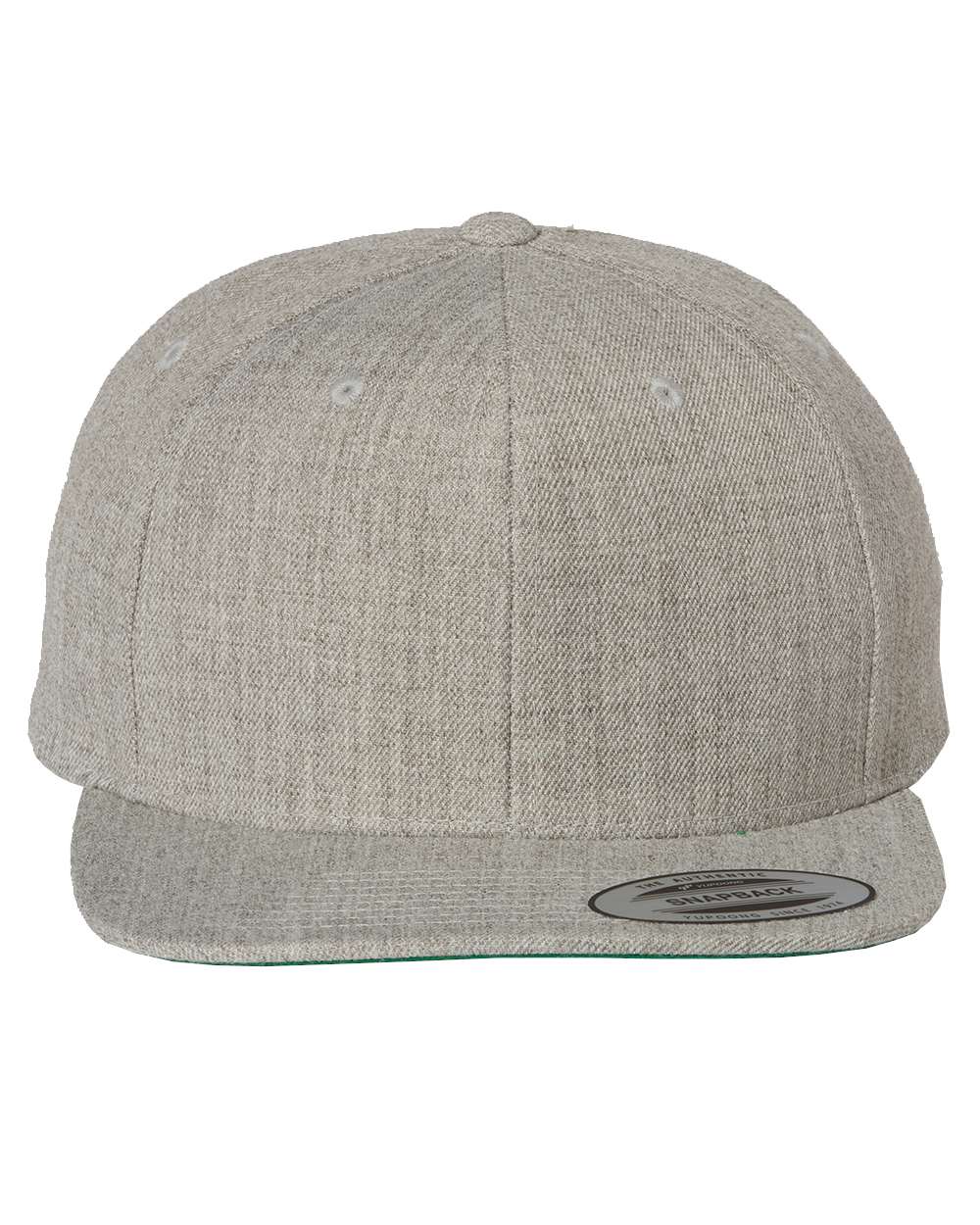 YP Classics Yupoong 6089 Premium Flat Bill Snapback Cap - 6089M