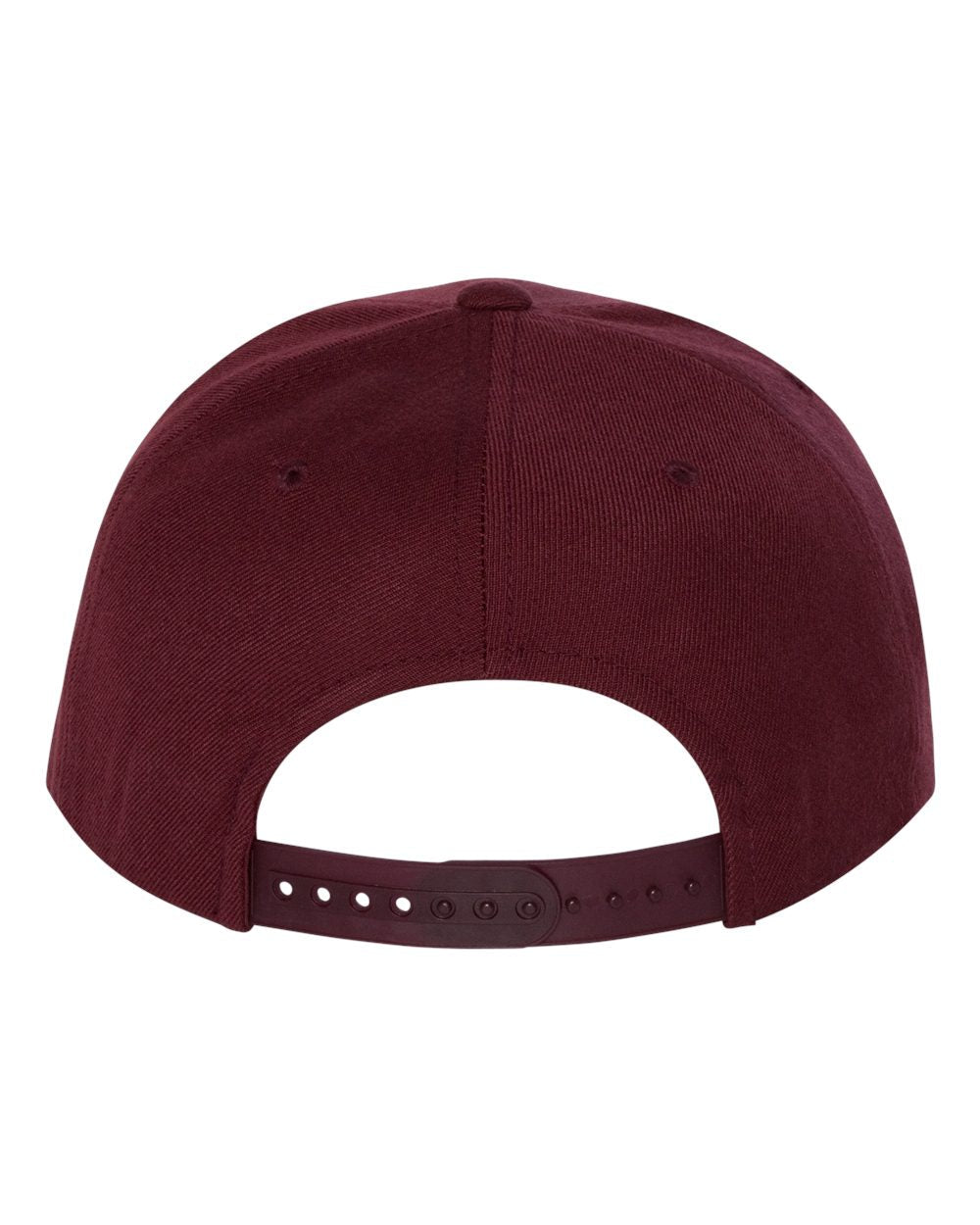 YP Classics Yupoong 6089 Premium Flat Bill Snapback Cap - 6089M
