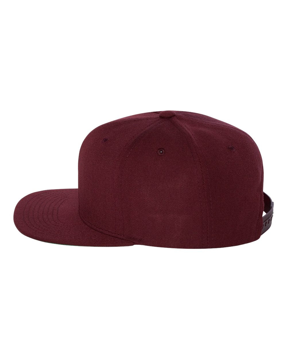 YP Classics Yupoong 6089 Premium Flat Bill Snapback Cap - 6089M