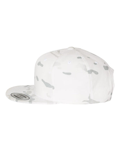 YP Classics Yupoong 6089 Premium Flat Bill Snapback Cap - 6089M
