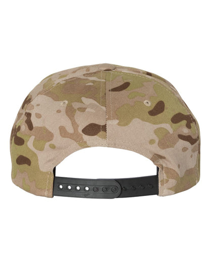 YP Classics Yupoong 6089 Premium Flat Bill Snapback Cap - 6089M