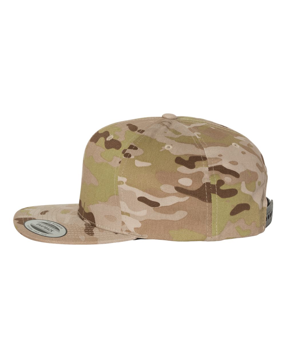 YP Classics Yupoong 6089 Premium Flat Bill Snapback Cap - 6089M