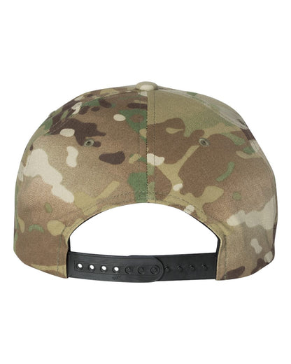 YP Classics Yupoong 6089 Premium Flat Bill Snapback Cap - 6089M