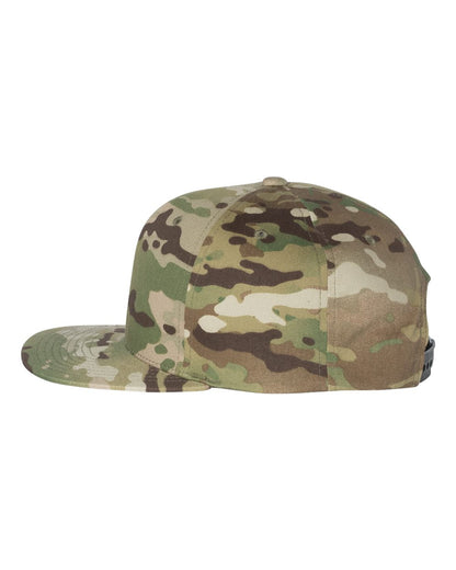 YP Classics Yupoong 6089 Premium Flat Bill Snapback Cap - 6089M