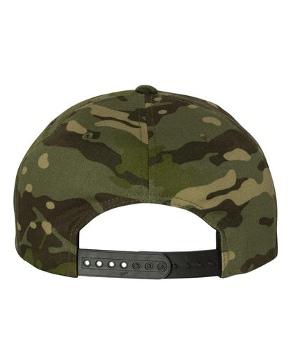 YP Classics Yupoong 6089 Premium Flat Bill Snapback Cap - 6089M