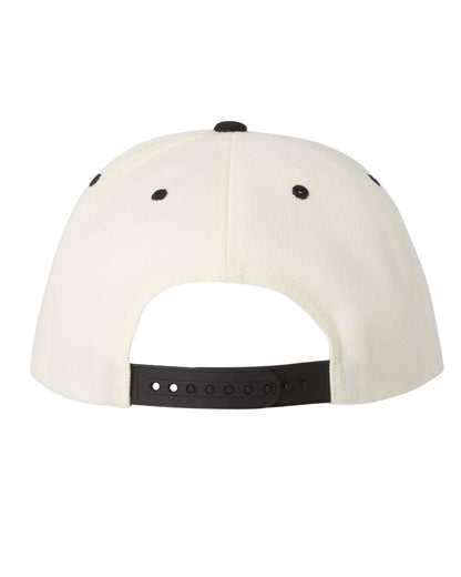 YP Classics Yupoong 6089 Premium Flat Bill Snapback Cap - 6089M