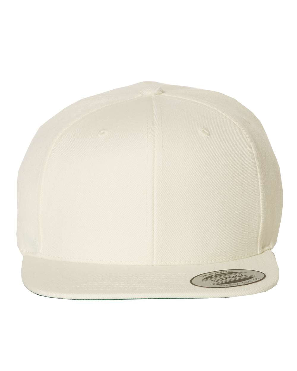 YP Classics Yupoong 6089 Premium Flat Bill Snapback Cap - 6089M