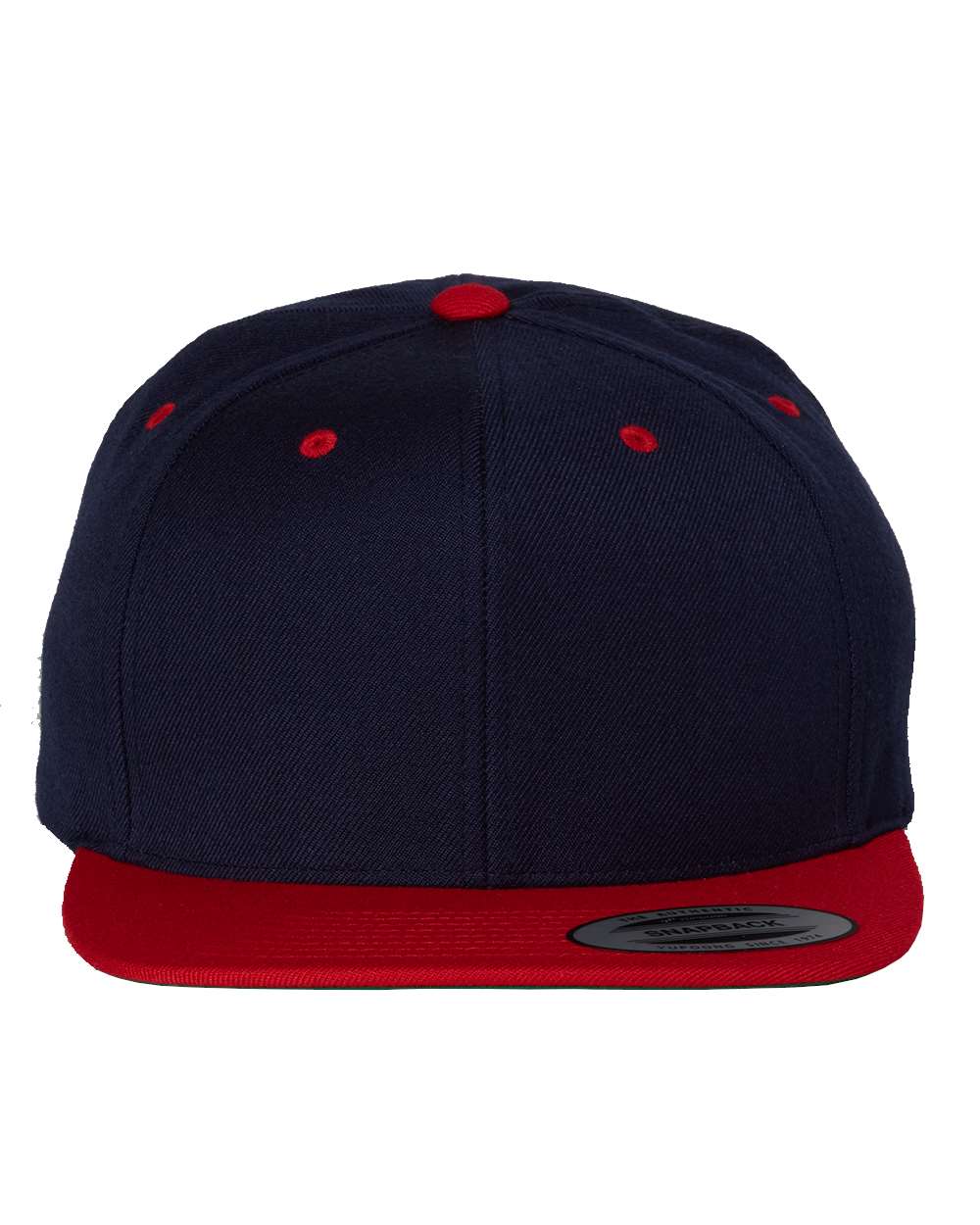 YP Classics Yupoong 6089 Premium Flat Bill Snapback Cap - 6089M