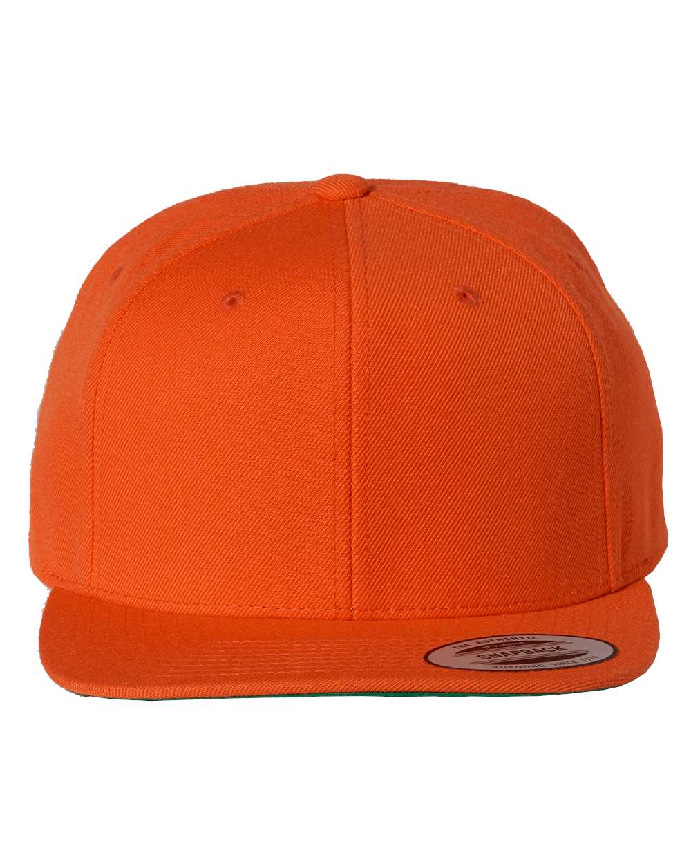 YP Classics Yupoong 6089 Premium Flat Bill Snapback Cap - 6089M