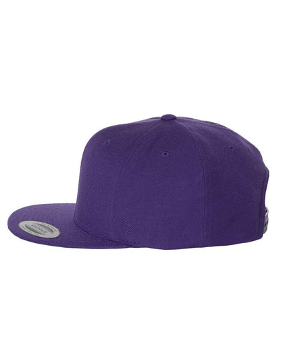 YP Classics Yupoong 6089 Premium Flat Bill Snapback Cap - 6089M