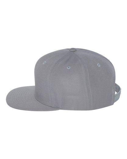 YP Classics Yupoong 6089 Premium Flat Bill Snapback Cap - 6089M