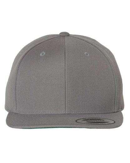 YP Classics Yupoong 6089 Premium Flat Bill Snapback Cap - 6089M