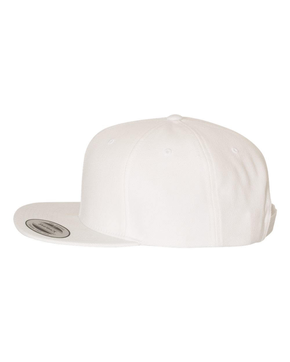 YP Classics Yupoong 6089 Premium Flat Bill Snapback Cap - 6089M
