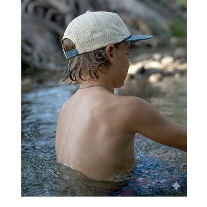 Blank Rope Hats Camo 5 Panel Youth Snapback Hat