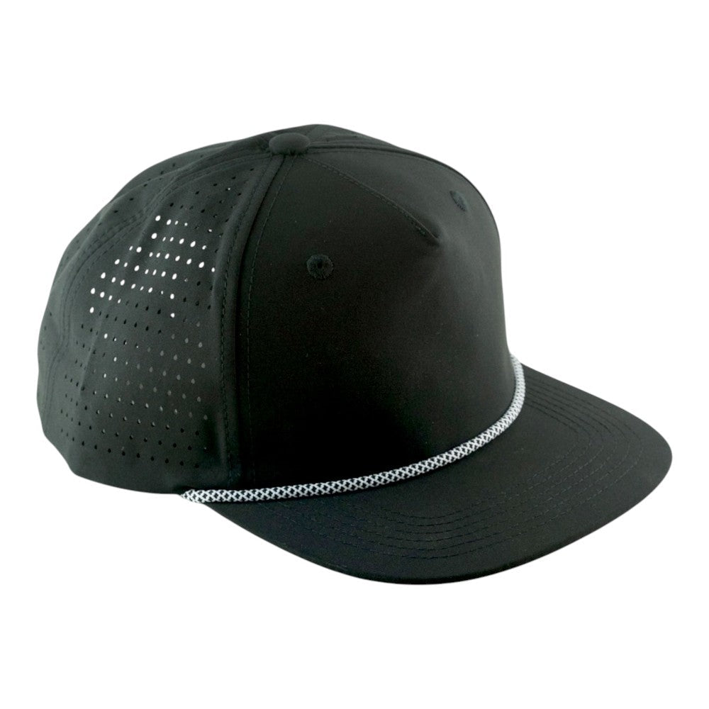 Youth Perforated Structured Black / Black-White Rope color variant