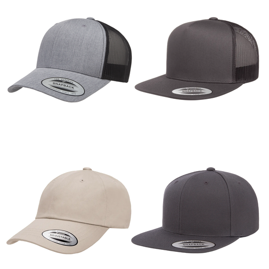 Yupoong Hats Sample Pack YP Classics Hats - Star Hats & Embroidery