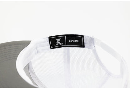 Zapped Headwear Marine 5 Panel Trucker Cap
