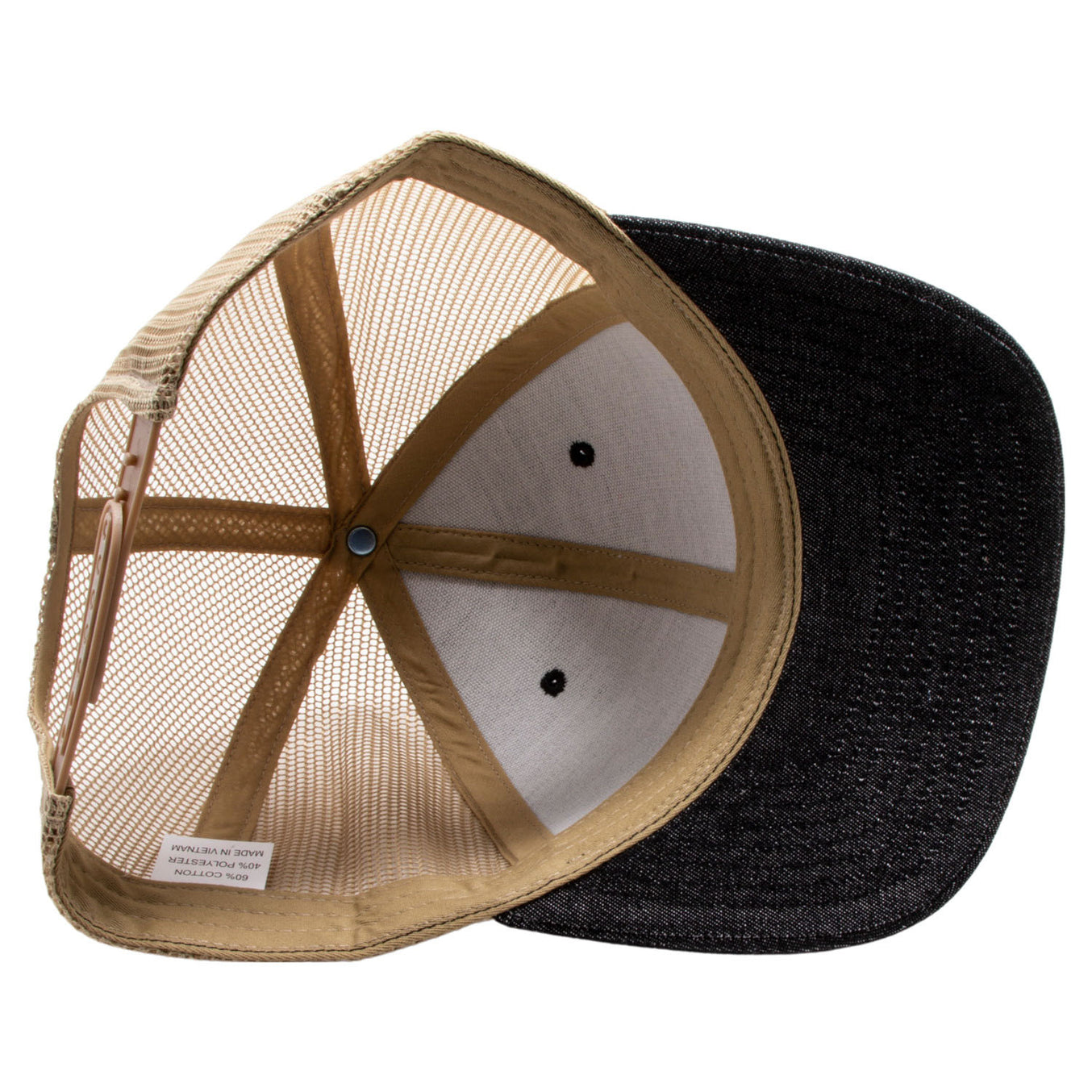 Pit Bull Cambridge PB222D Denim Trucker Hat PB222