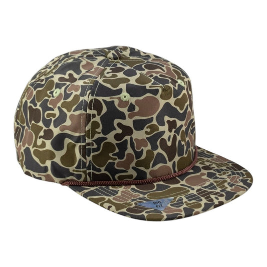 Blank Rope Hats Big Fit Cap - Star Hats & Embroidery