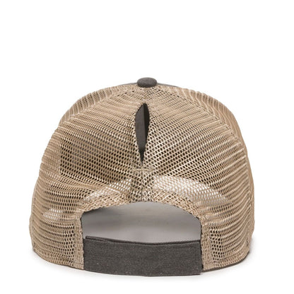 Outdoor Cap PNY-100M Ladies Fit Ponytail Mesh Back Hat