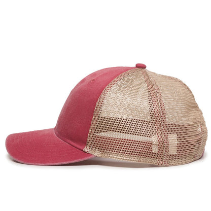 Outdoor Cap PNY-100M Ladies Fit Ponytail Mesh Back Hat