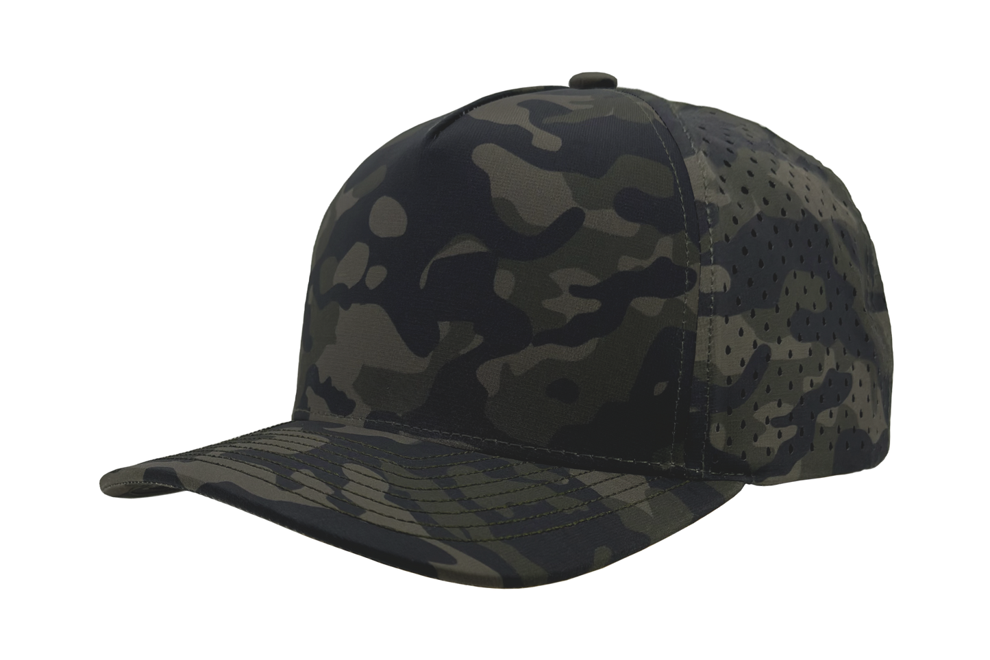 Zapped Headwear Blackhawk 5 Panel Perforated Cap