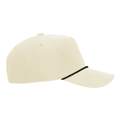 NEXTCAP LAX121V Next Classic 5 Panel Cotton Rope Cap