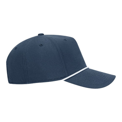 NEXTCAP LAX121V Next Classic 5 Panel Cotton Rope Cap